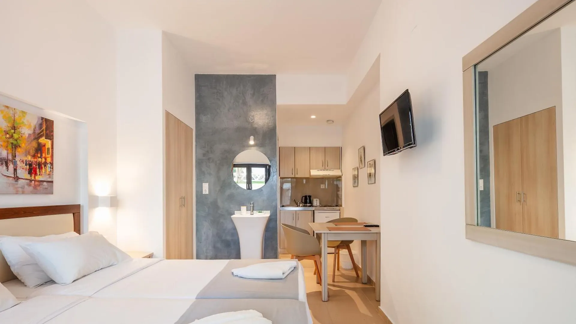 **** Lägenhetshotell Golden Bay Boutique Hotel & Bungalows Kokkini Hani Grekland